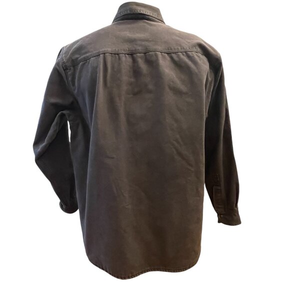 Vintage Woolrich Chore Barn Jacket XL Green Canvas Duck Cloth Coat Mens - Picture 3 of 11